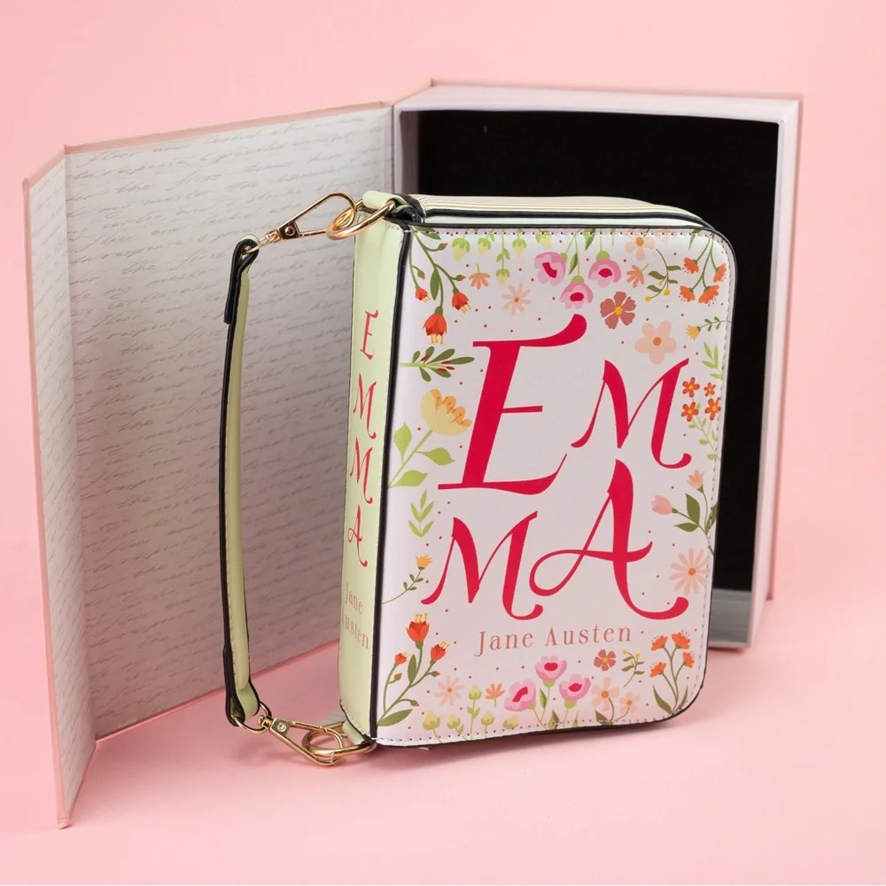 Book Purse - Emma ⭐️NWT⭐️ includes Custom Box - Picture 2 of 9